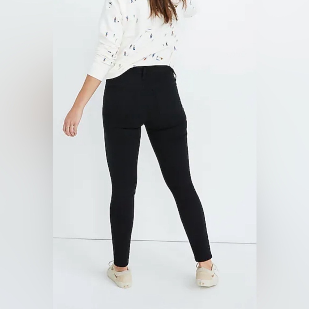 Madewell 9” Mid-Rise Skinny Jeans In Lumar Wash Tencel Denim Edition Size 31 View 2